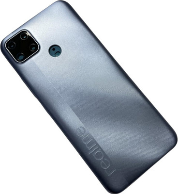 Kraze4blaze Realme C25 (Best Quality)(With Proper Logo) Back Panel(Water Blue)