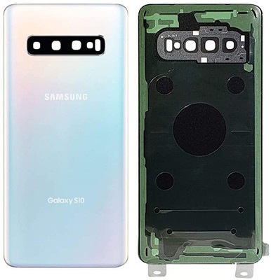 FixHub Samsung Galaxy S10 BACK GLASS COMPATIBLE Back Panel(WHITE)