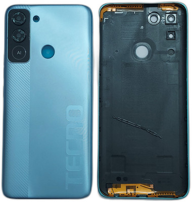 Spares4ever Tecno Pop 5 LTE Blue Replacement Back Panel(Blue)