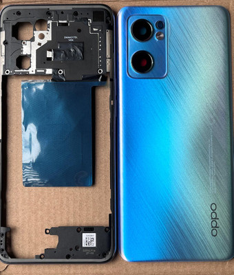 Ozgis Oppo Reno 7 5g Full Housing Back Panel(Startrails Blue)