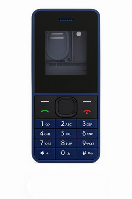 imbi Jio Bharat V2 4G Front Back and Middle Body With Keypad Full Panel(Blue)