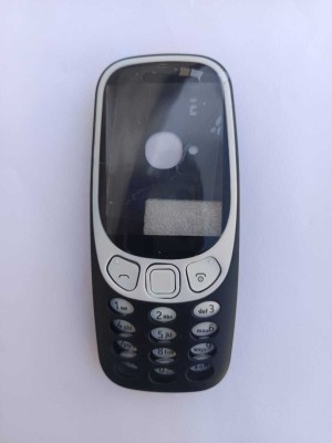 HS Enterprises nokia 3310 3310 body frount & back Front & Back Panel(black)