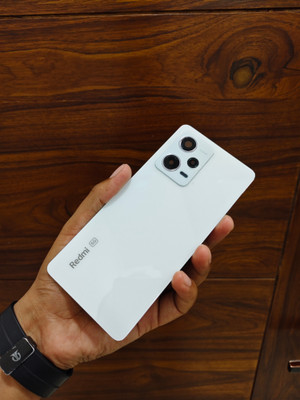 SlopK SlopK Redmi Note 12 Pro 5G(Glass) Back Panel(Polar White)