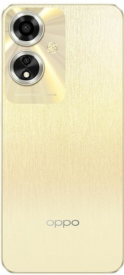 FLOUNDER OPPO A59 5G WITH CAMERA RING GLASS PROPER LOGO Back Panel(SILK GOLD)