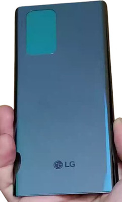 Sandreezz LG WING 5G (Glass) (with Proper Logo) Back Panel(Aurora Gray)