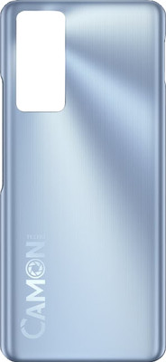 HQP for Tecno Camon 17 Pro ( CG8, CG8h ) [ With Pre Installed Adeshive ] Battery Back Door Replacement Back Panel(California Silver)