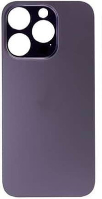SPAREASP Iphone 14 Pro (Glass) Back Panel(Purple)