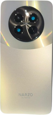 Kraze4blaze Realme Narzo 70 Pro 5G (Best Quality)(With Camera Lens)(With Proper Logo) Back Panel(Glass Gold)
