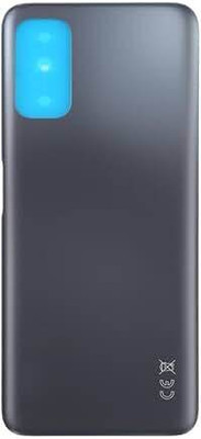 SPAREASP Redmi Mi 10T (With Proper Logo) Silver Back Panel(Silver)