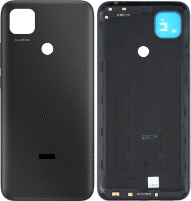 Unique4Ever Redmi 9 Activ ( with Proper Brand Logo ) Back Panel(Carbon Black)