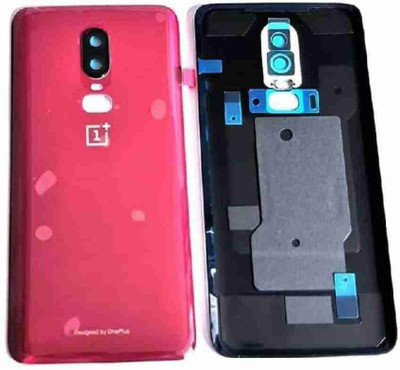 SPAREWARE ONEPLUS Oneplus 6 (With Lens) Back Panel(RED)