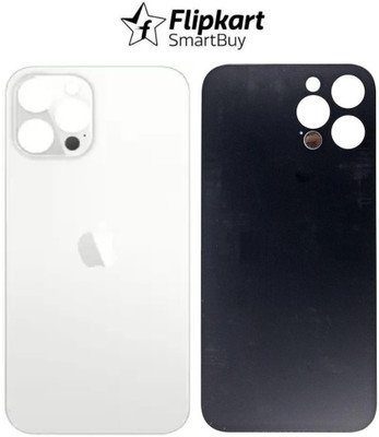 Flipkart SmartBuy Apple iPhone 12 Pro Max Premium Quality (Glass) Back Panel(Silver)