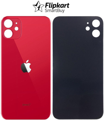 Flipkart SmartBuy Apple iPhone 11 Premium Quality (Glass) Back Panel(Red)