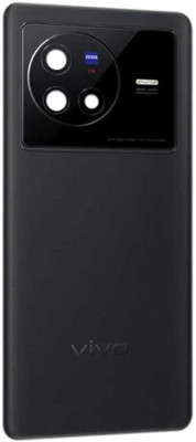 IncMart For Vivo X80 5G Back Glass With Lens Back Panel(Black)