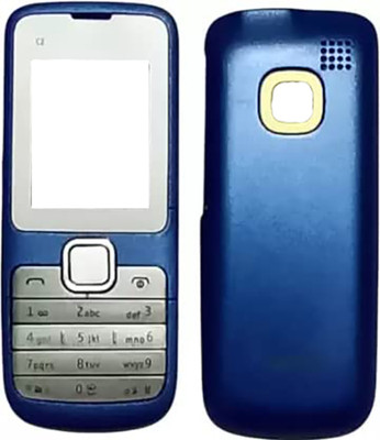 imbi Nokia C2-00 / Nokia C2 Front Back Body With Keypad Front & Back Panel(Blue)