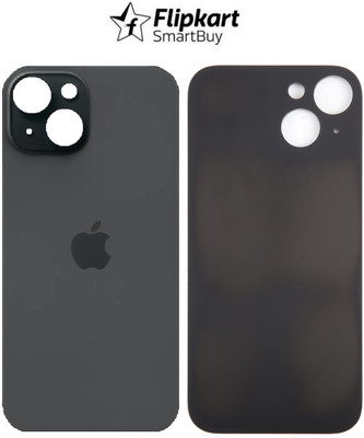 Flipkart SmartBuy Apple iPhone 15 Premium Quality (Glass) Back Panel(Black)