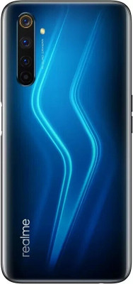 GHEREL Realme 6 Pro Back Panel(Lightning Blue)
