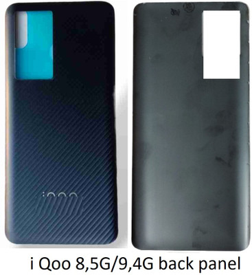 AL HAYY TRADERS i Qoo 8 5G/ i9 4G Back Panel(BLACK)