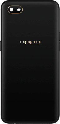 KezeMize Oppo A1K (Best Quality)(With Proper Logo) Back Panel(Black)