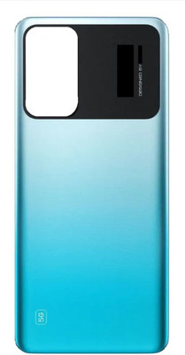 KezeMize Xiaomi Poco M4 Pro 5G (Best Quality)(With Proper Logo) Back Panel(Blue)