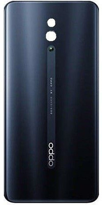 Sandreezz Oppo Reno (Best Quality) (Glass) Back Panel(Jet Black)