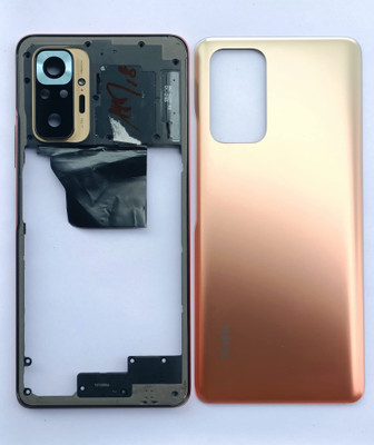 SPAREWARE REDMI Redmi Mi Note 10 Pro -Gold (MIDDLE RING + BACK PANEL) Back Panel(Gold)