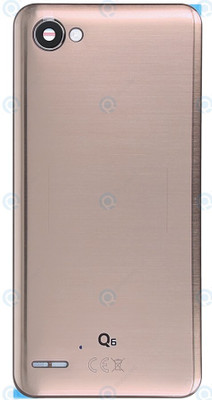 Sandreezz LG Q6 (with Proper Logo) Back Panel(Terra Gold)