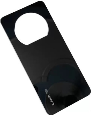 KezeMize Lava Blaze 2 5G (Glass)(Best Quality)(With Proper Logo) Back Panel(Black)
