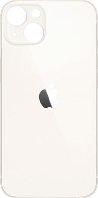 LEISURELIC APPLE IPHONE 13 (GLASS) WITH PROPER LOGO Back Panel(STARLIGHT)