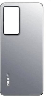 SRaccessories POCO F4 (5G) Back Panel(Moonlight Silver)