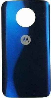 SRaccessories Moto X4 (Glass) Back Panel(Blue)