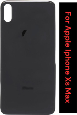 Niviti Apple Iphone Xs Max Back Panel(Black)