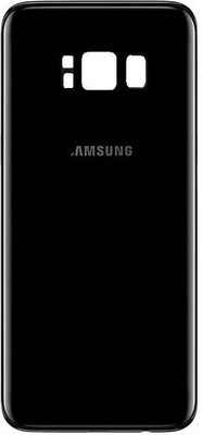 SRaccessories Samsung Galaxy S8 Back Panel(Midnight Black)