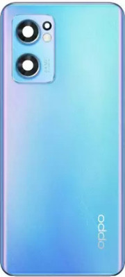 SRaccessories OPPO Reno 7 (5G) (with Proper Logo) Back Panel(Startrails Blue)