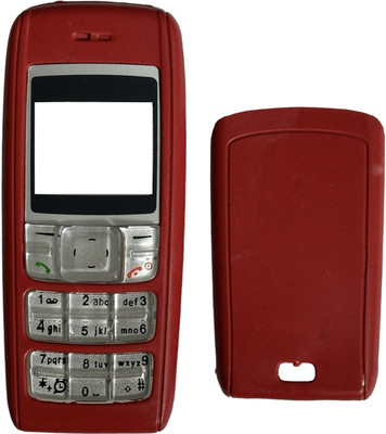 imbi Nokia 1600 Front Back Body With Keypad Front & Back Panel(Red)