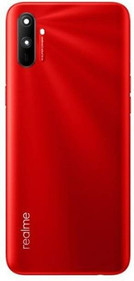 SRaccessories Realme C3 Back Panel(RED)