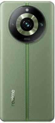 FLOUNDER REALME 11 PRO PLUS WITH CAMERA RING GLASS Back Panel(GREEN)