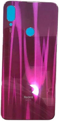 Sandreezz Xiaomi Redmi Note 7 Pro (Glass) (Best Quality) (with Proper Logo) Back Panel(Nebula Red)