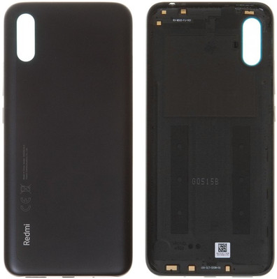 Sandreezz Xiaomi Redmi 9A (with Proper Logo) (with Side Volume Power Buttons) Back Panel(Midnight Black)