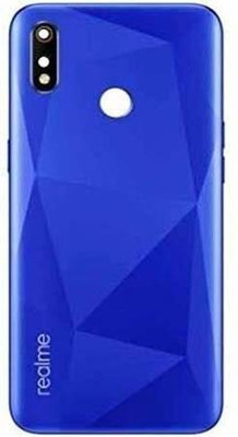 SPAREASP Realme 3i (With Proper Logo) Back Panel(Blue)