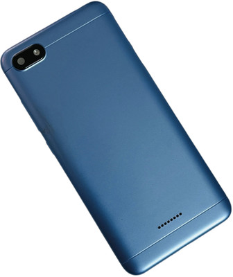 imbi Xiaomi Redmi 6A With Power and Volume Button Camera Glass Full Panel(Blue)