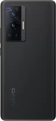 FLOUNDER VIVO X70 PRO (GLASS) WITH CAMERA RING Back Panel(COSMIC BLACK)