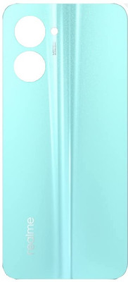 KezeMize Realme C33 2023 (Best Quality)(With Proper Logo) Back Panel(Aqua Blue)
