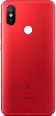 Kraze4blaze MI A2 Back Panel(Red)