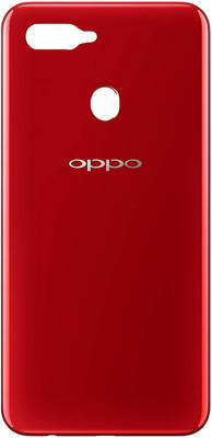 Sandreezz OPPO A5s (with Proper Logo) Back Panel(Red)