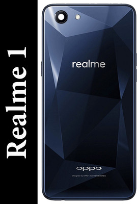 Flipkart SmartBuy Realme 1 Back Panel(Diamond Black)