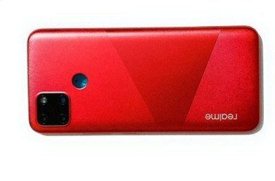 SRaccessories Realme C12 Back Panel(Red)