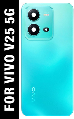 Safa VIVO V25 5G With Camera Glass Back Panel(Surfing Blue)