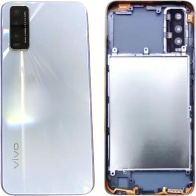 AL BAARI STORE Vivo Y20 housing with all materials attached Full Panel(White)
