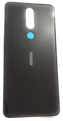 Kraze4blaze Nokia 5.1 (With Proper Logo) Back Panel(Black)